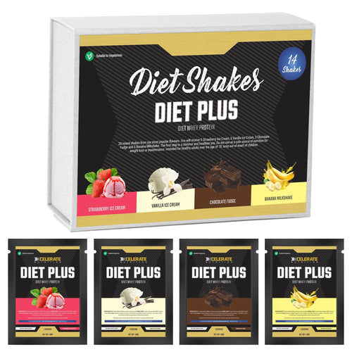 XCelerate Nutrition Diet Plus Sachets Box