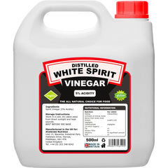 XCelerate Nutrition Distilled White Spirit Vinegar-White Spirit Vinegar-XCelerate Nutrition-500ml-London Supplements