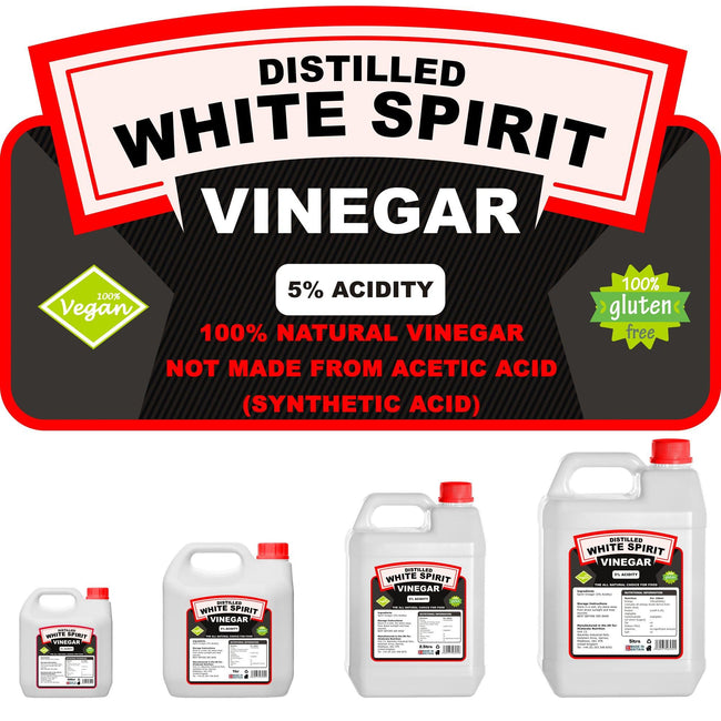 XCelerate Nutrition Distilled White Spirit Vinegar