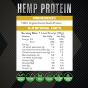 XCelerate Nutrition Hemp Protein Powder