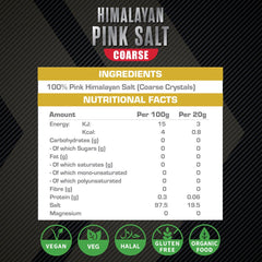 XCelerate Nutrition Himalayan Pink Salt (Coarse)