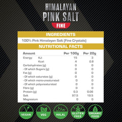 XCelerate Nutrition Himalayan Pink Salt (Fine)