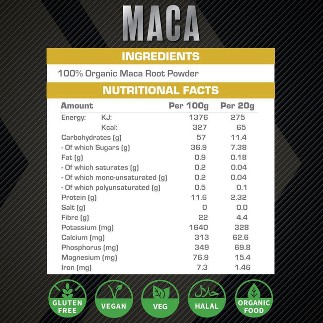 XCelerate Nutrition Maca Powder