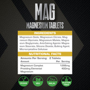 XCelerate Nutrition Mag+ 5in1 Complex Tablets