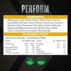 XCelerate Nutrition Perform Lean Mass Gainer