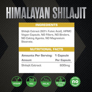 XCelerate Nutrition Shilajit Capsules