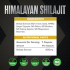 XCelerate Nutrition Shilajit Capsules