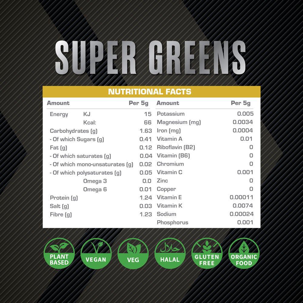 XCelerate Nutrition Supergreens Powder