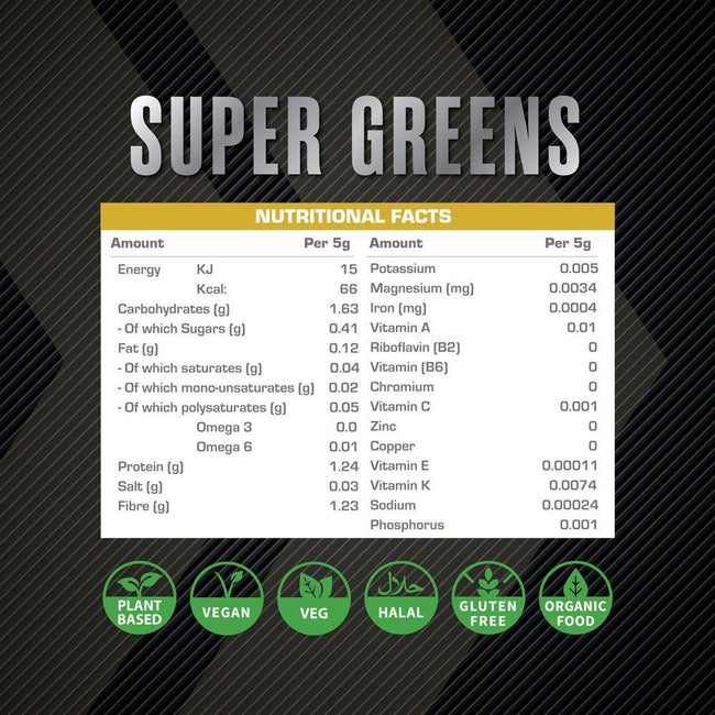 XCelerate Nutrition Supergreens Powder