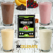 XCelerate Nutrition Vegan Diet Protein Sachets Box-Gift Hampers-XCelerate Nutrition-7 Sachets-Chocolate Mudside-London Supplements