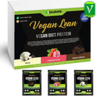 XCelerate Nutrition Vegan Diet Protein Sachets Box-Gift Hampers-XCelerate Nutrition-7 Sachets-Chocolate Mudside-London Supplements