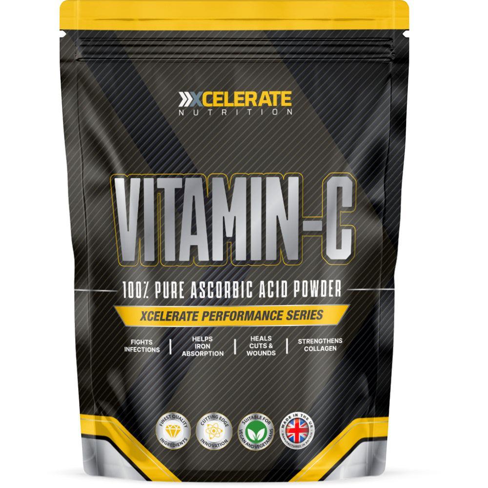 XCelerate Nutrition Vitamin-C (Ascorbic Acid) Powder