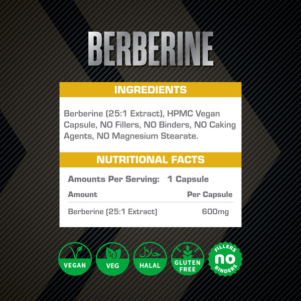 Xcelerate Health Buy Xcelerate Berberine Capsules | London Supplements
