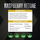 Xcelerate Nutrition Raspberry Ketone Tablets