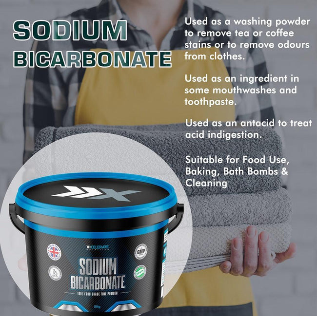 Xcelerate Nutrition Sodium Bicarbonate 5Kg