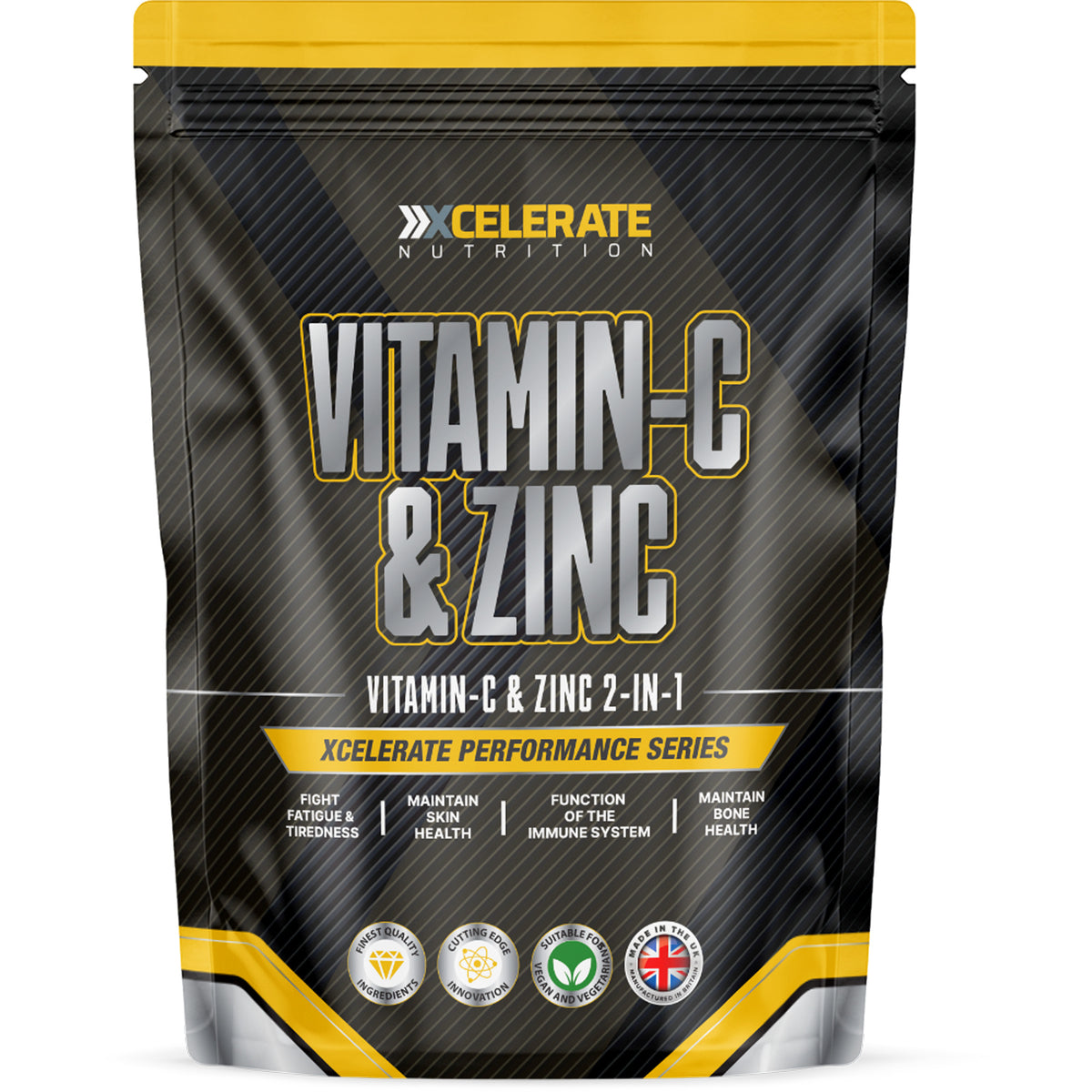 Xcelerate Vitamin C + Zinc Tablets