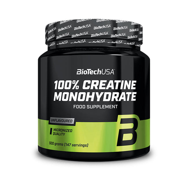 BioTech USA 100% Creatine Monohydrate Unflavoured 500g