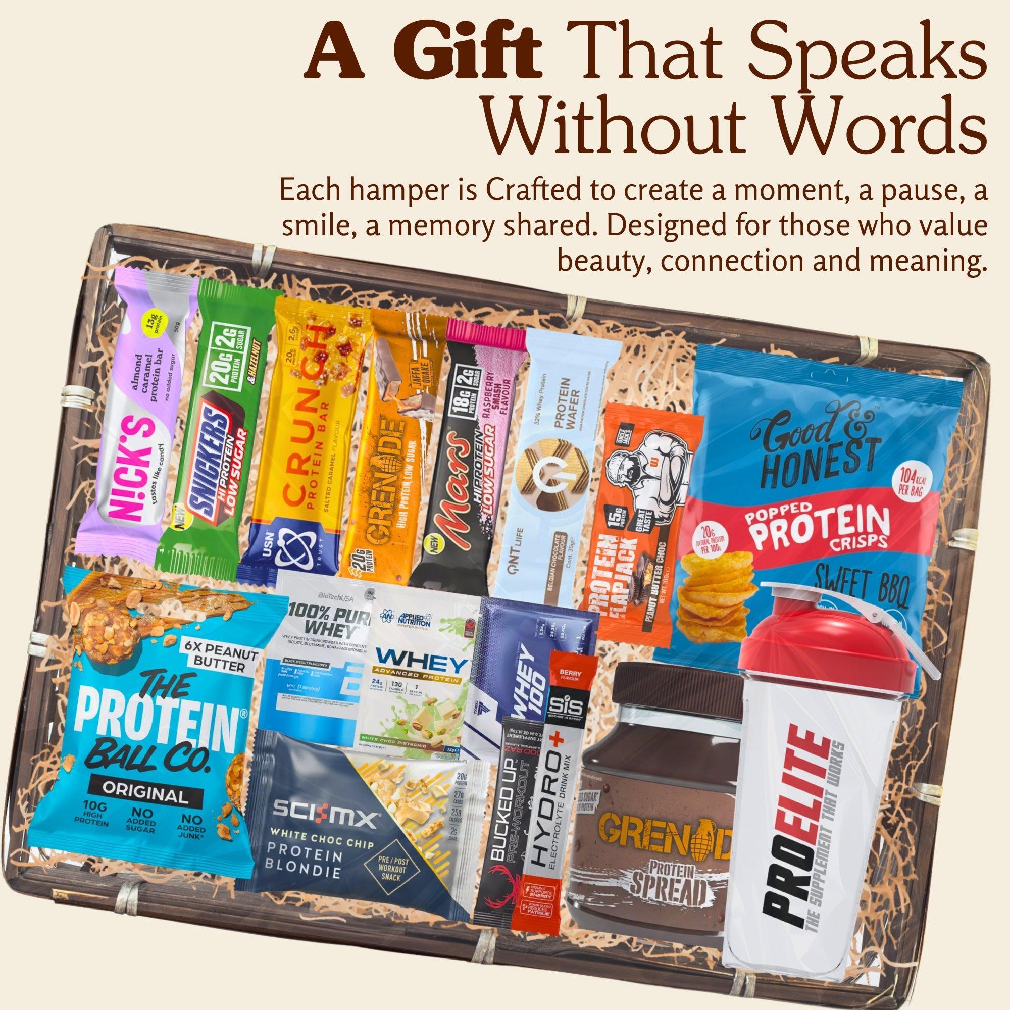 Luxury High Protein Gift Hamper Basket For All Occasions