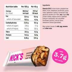 NICK'S Nut Bar 12x40g