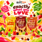 GuiltFree Sugar-Free Gummy Sweets Gift Box – 3 Flavours 225g
