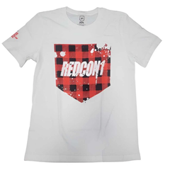 REDCON1 Plaid Shield T-Shirt – White